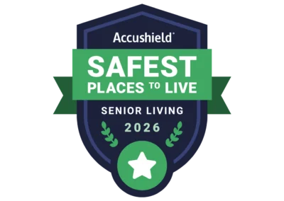 Charter Senior Living of Bowie Recognized as Safest Places to Live™ for 2026